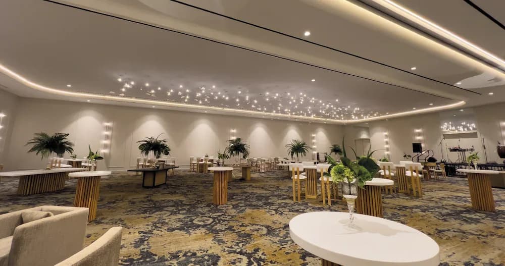 Reception hall