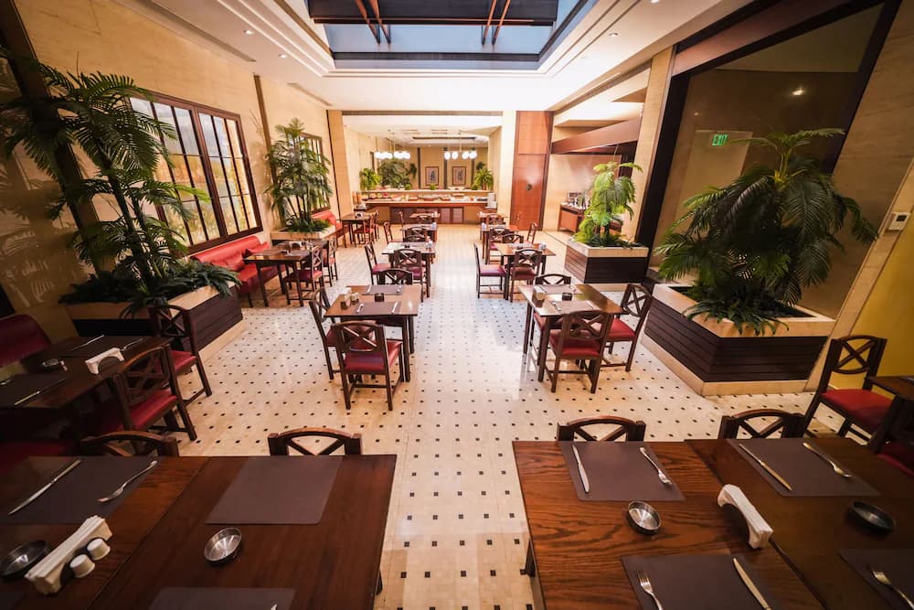 Breakfast area