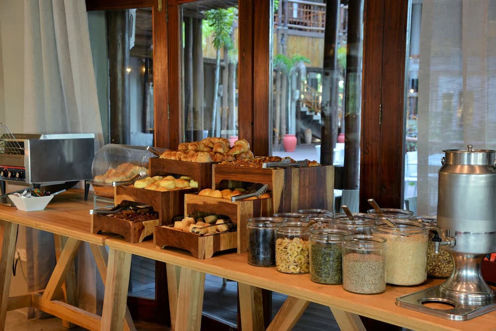 Breakfast buffet