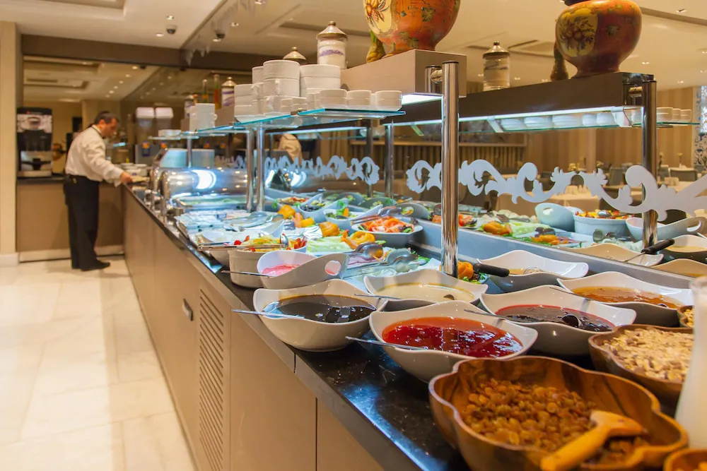 Breakfast area