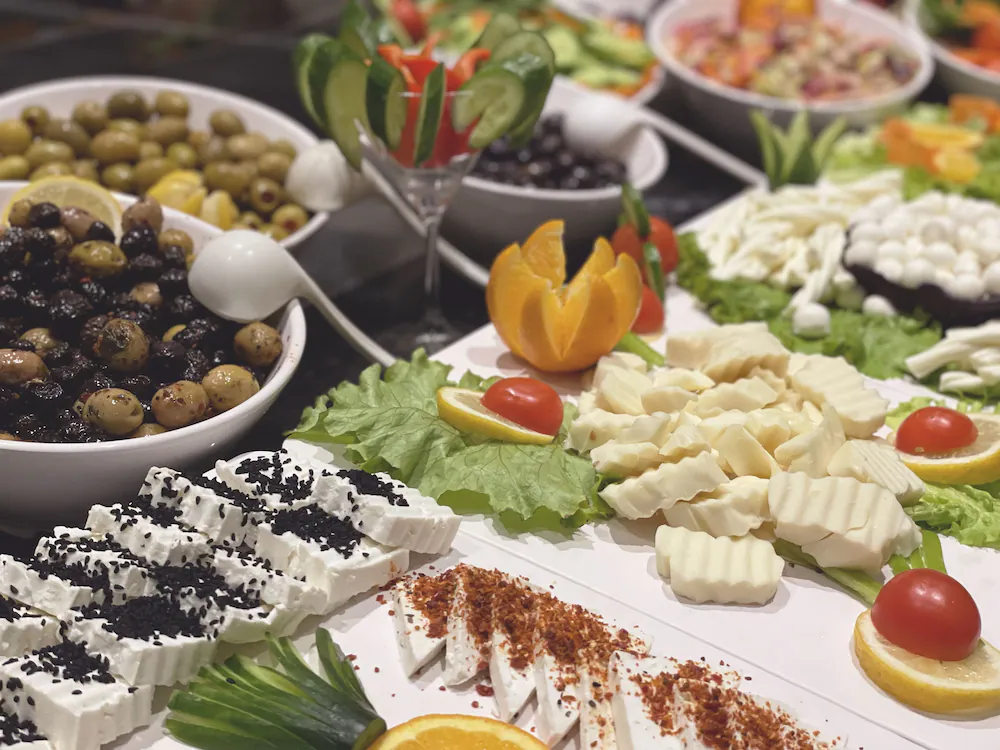 Breakfast buffet