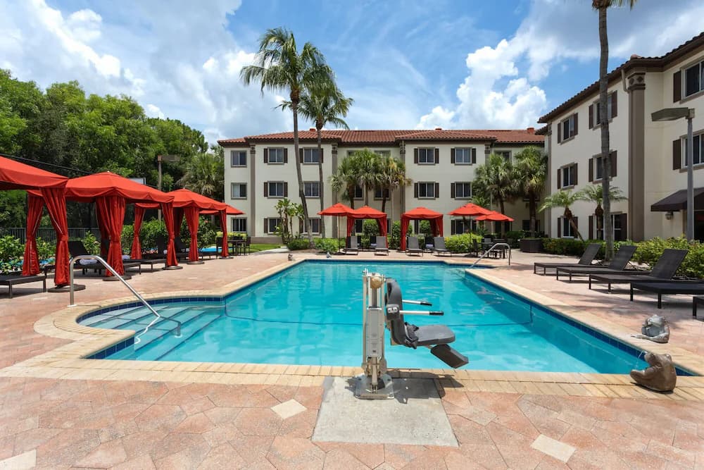 Outdoor pool