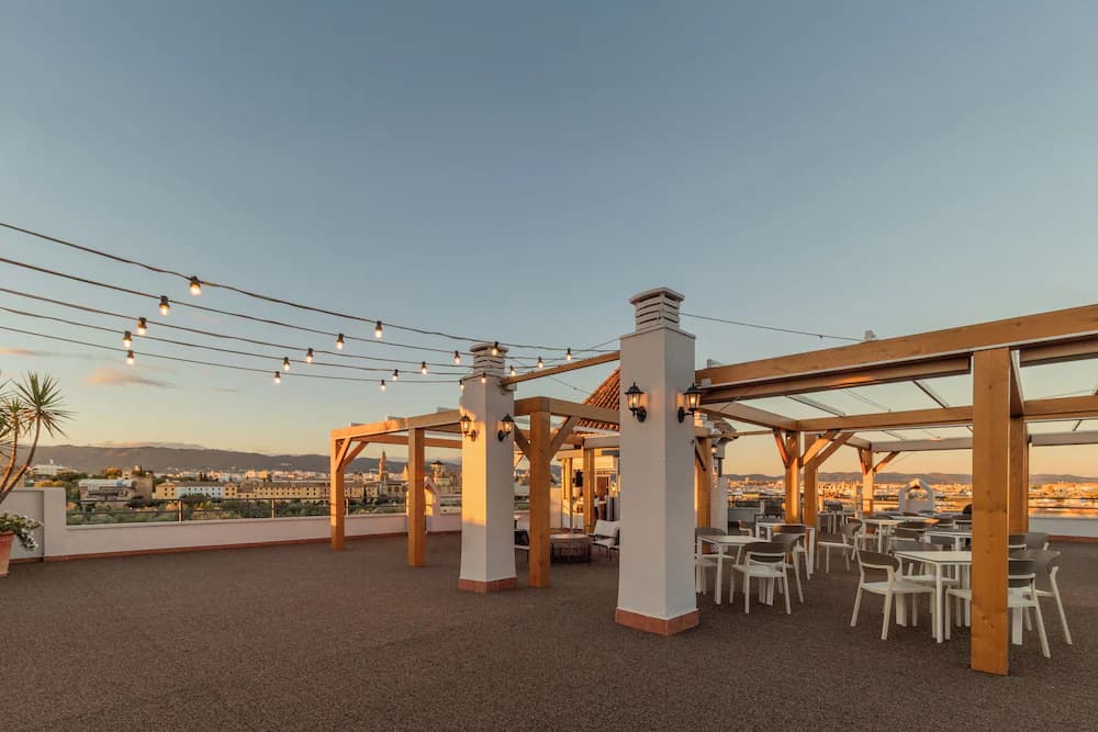 Rooftop terrace