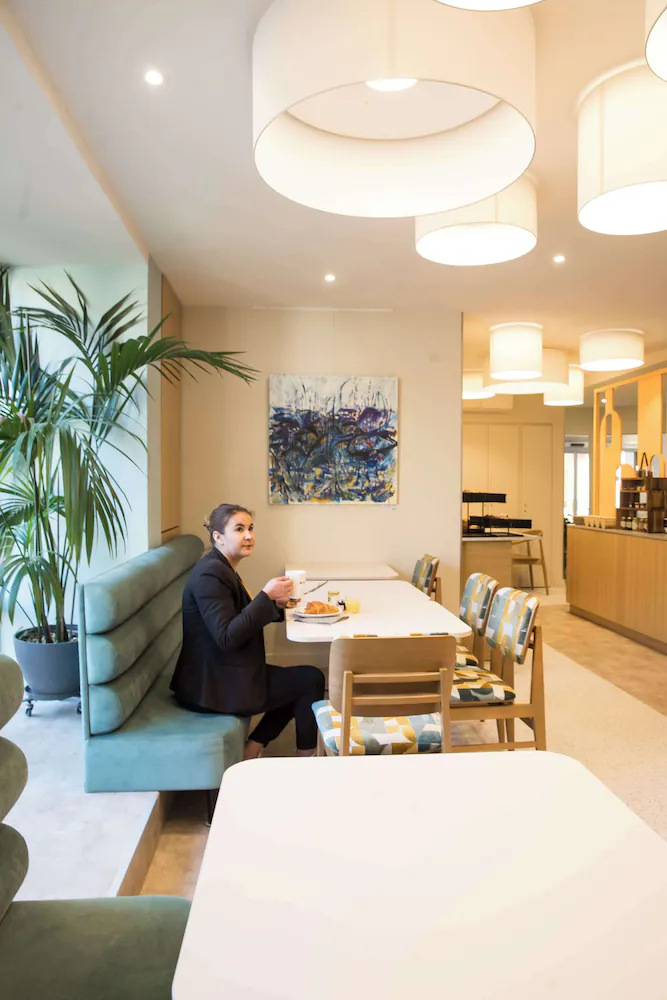 Breakfast area