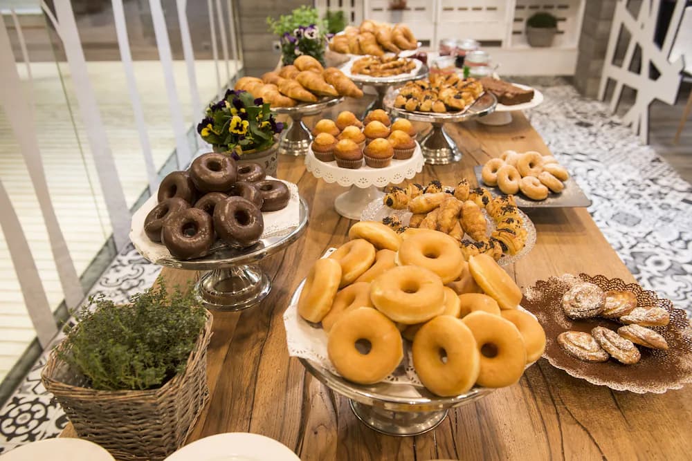 Breakfast buffet