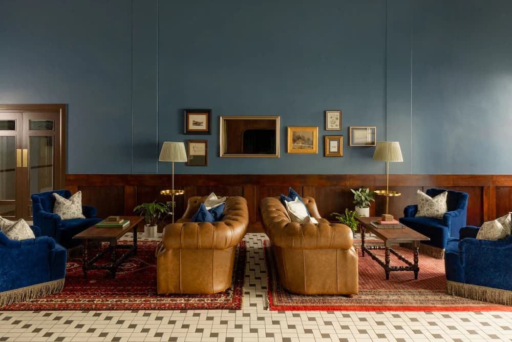 Lobby sitting area