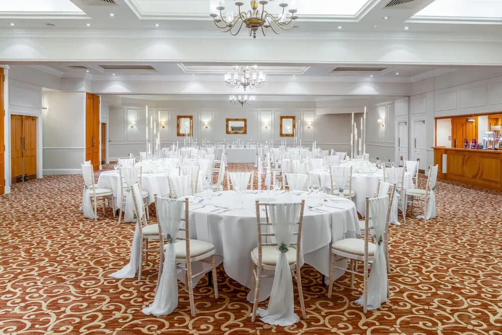 Indoor wedding