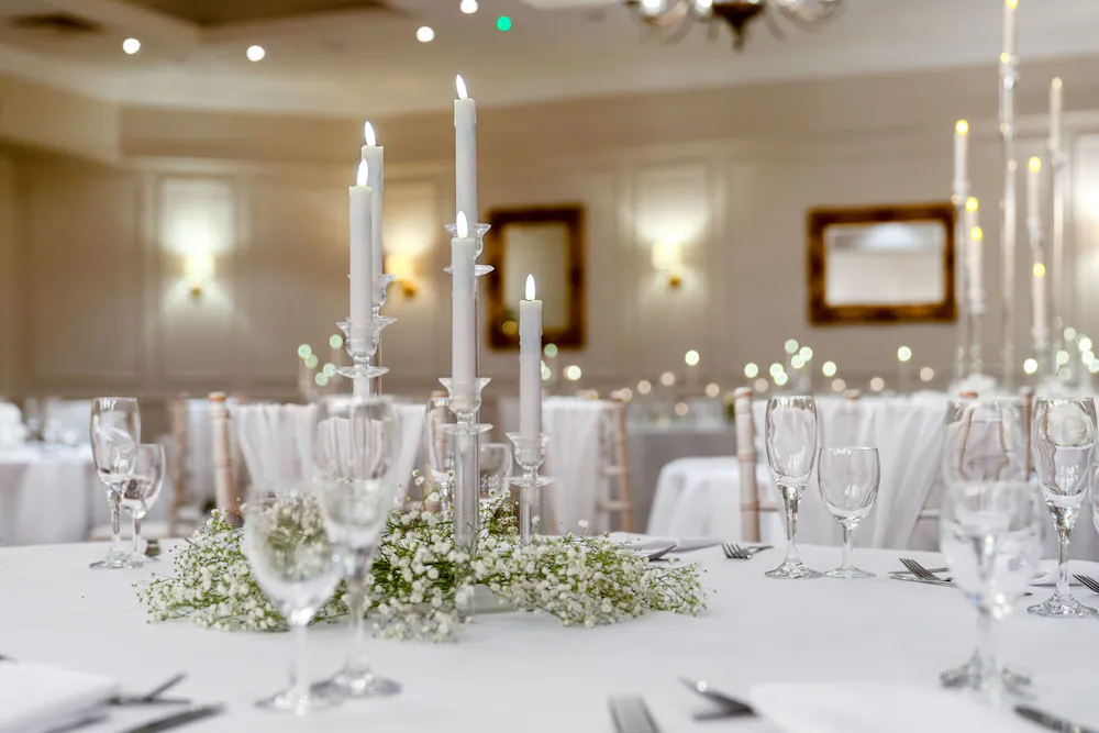Indoor wedding