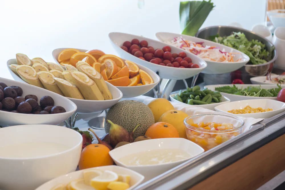 Breakfast buffet