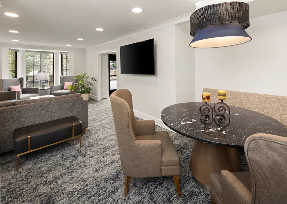 Lobby sitting area
