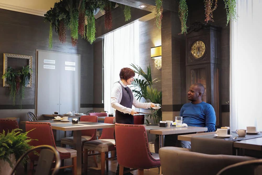 Breakfast area