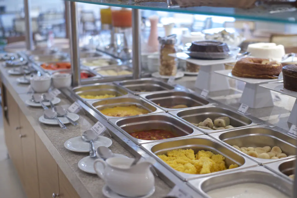 Breakfast buffet