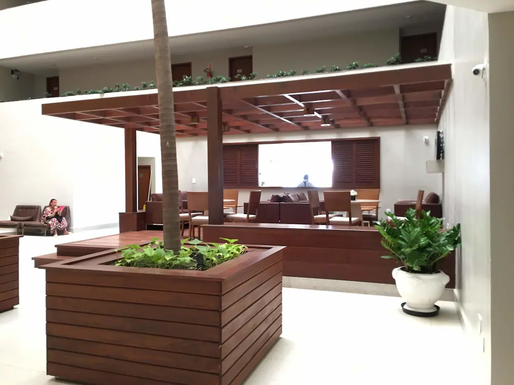 Lobby sitting area