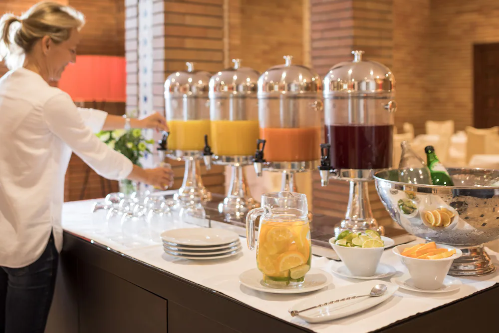 Breakfast buffet