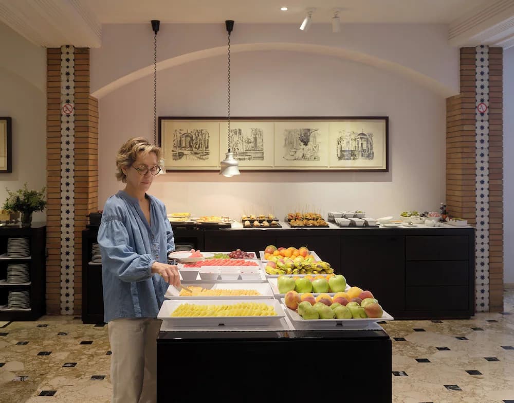 Breakfast buffet