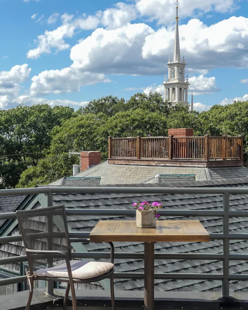 Rooftop terrace