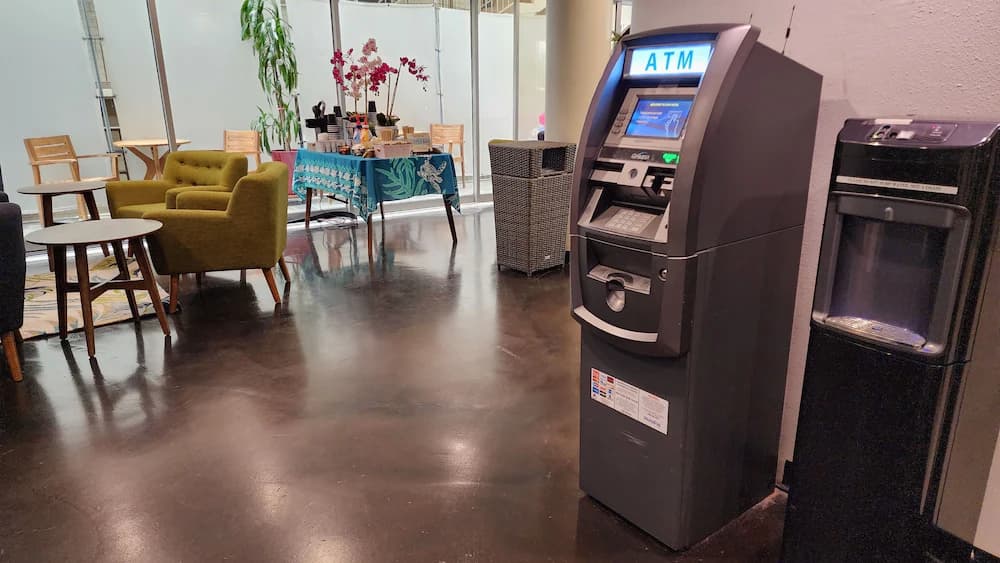 ATM/banking on site