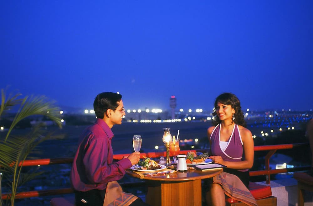 Couples dining