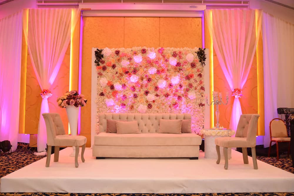 Indoor wedding