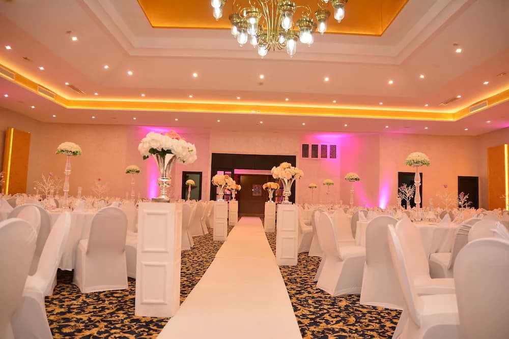 Indoor wedding
