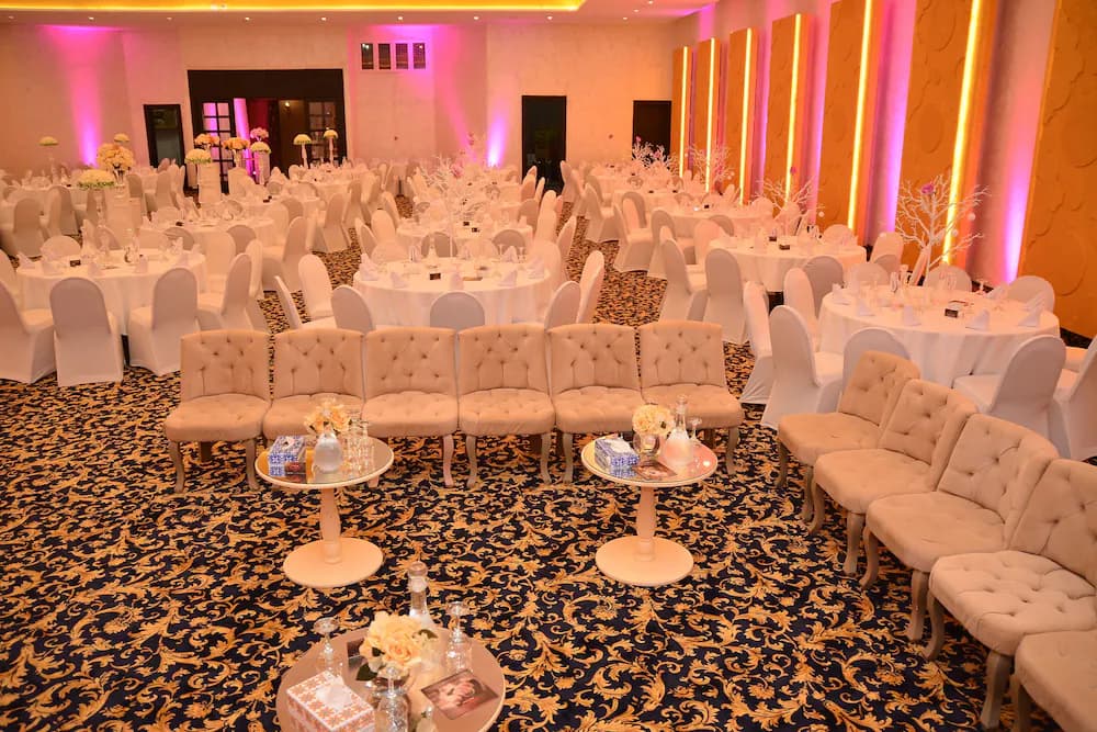 Indoor wedding