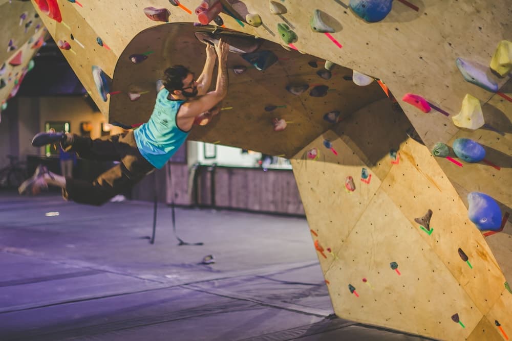 Rock climbing wall - indoor