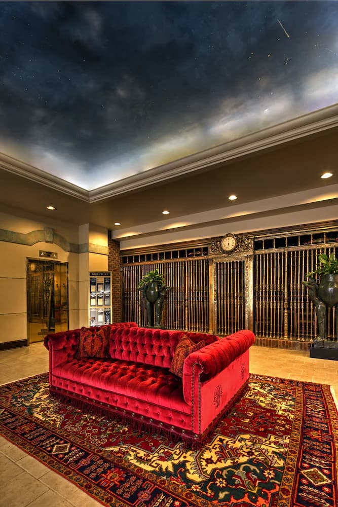 Lobby sitting area