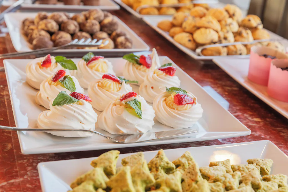 Breakfast buffet