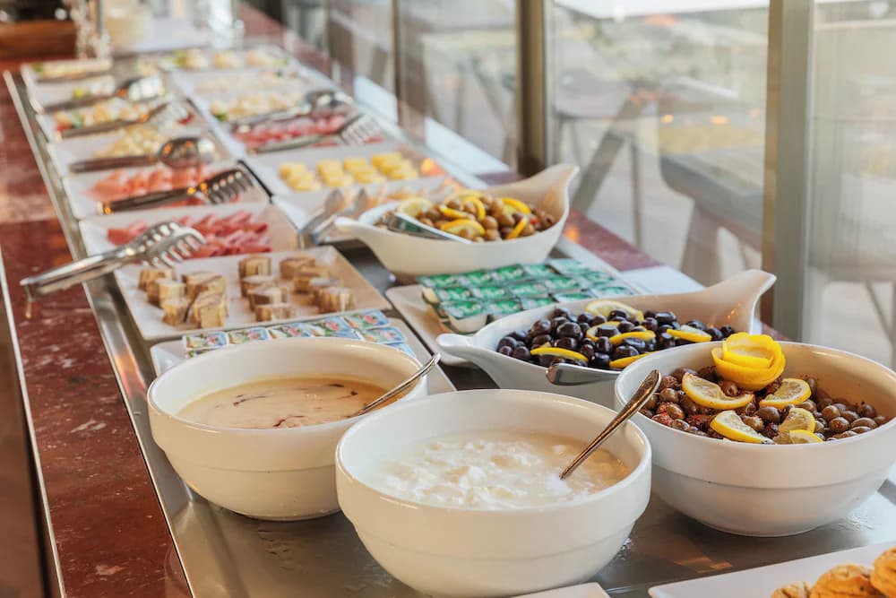 Breakfast buffet