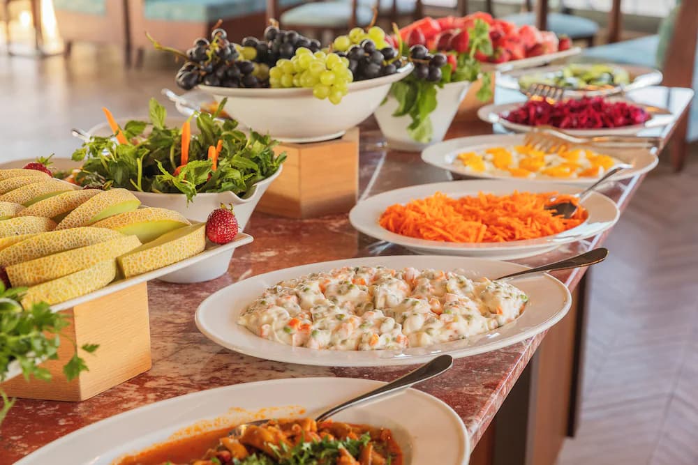 Breakfast buffet