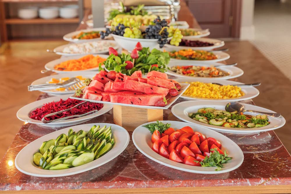 Breakfast buffet