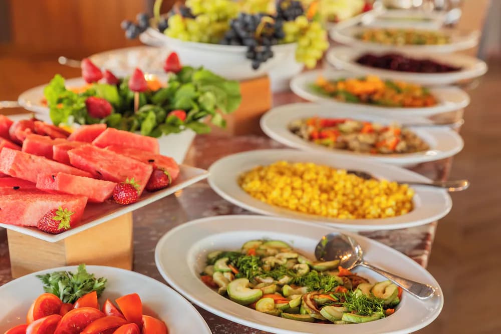 Breakfast buffet