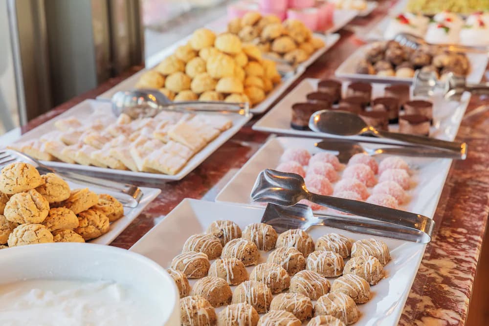 Breakfast buffet
