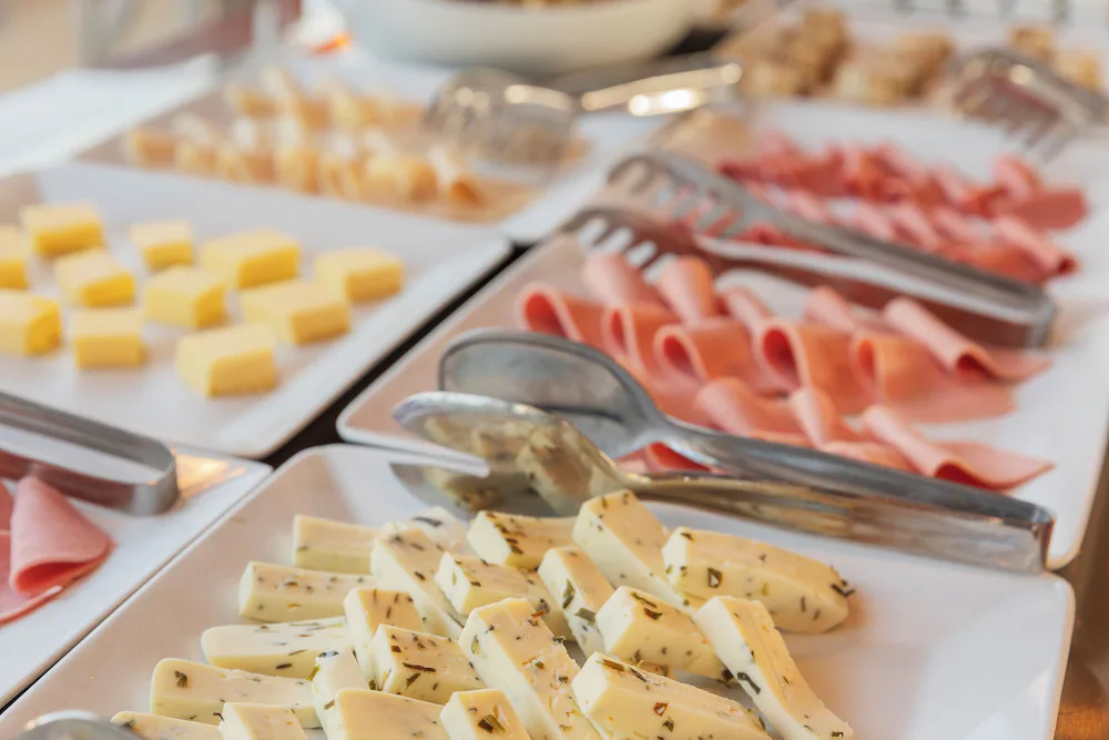 Breakfast buffet