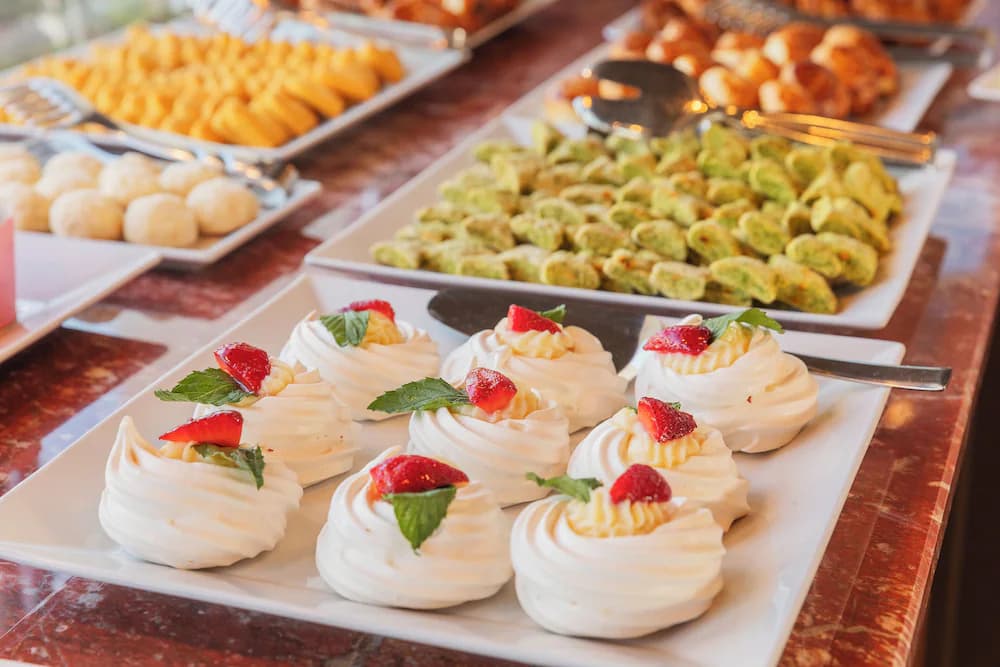 Breakfast buffet