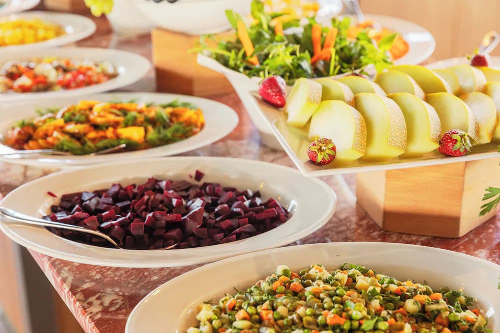 Breakfast buffet