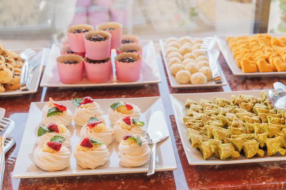 Breakfast buffet