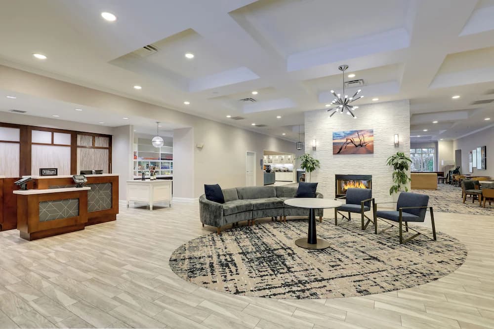 Lobby sitting area