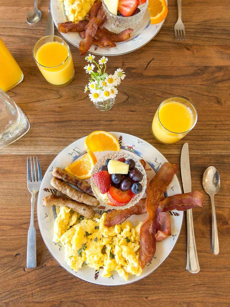 Breakfast area