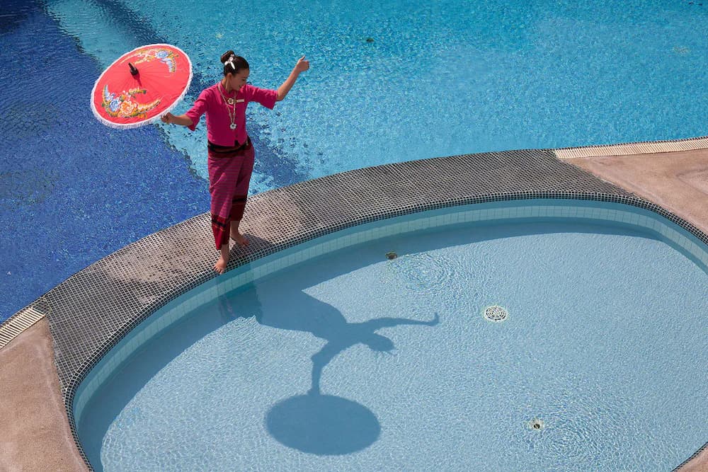 Outdoor pool