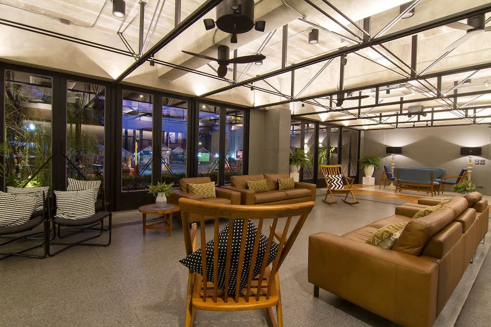 Lobby sitting area