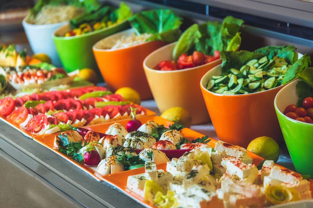 Breakfast buffet