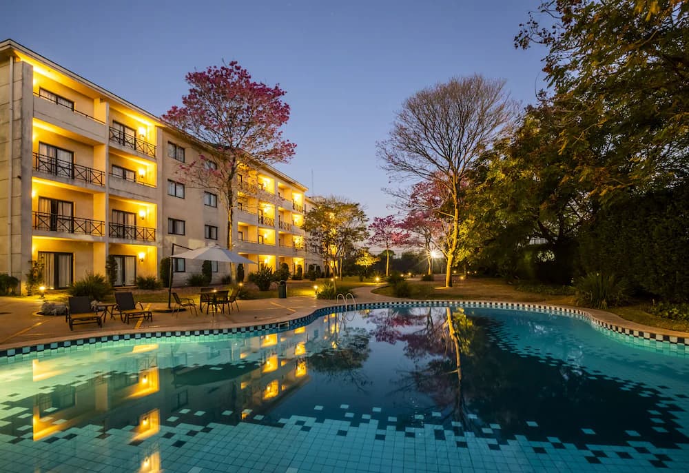Front of property - evening/night