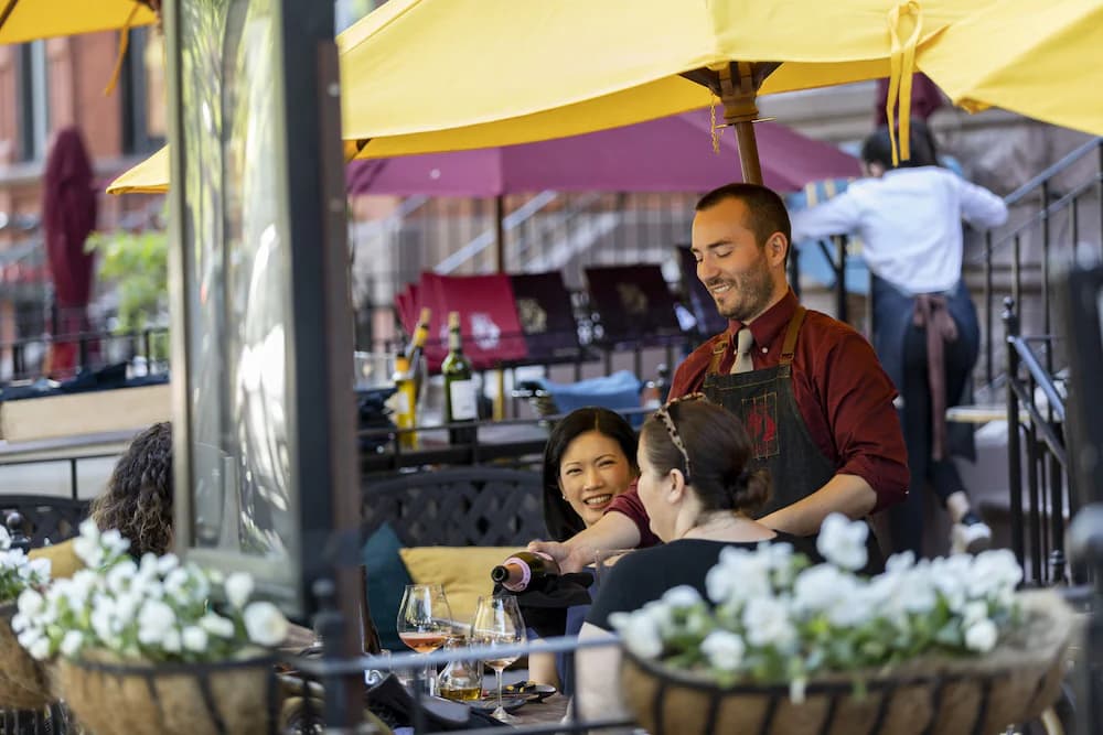 Outdoor dining