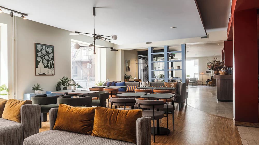 Lobby sitting area