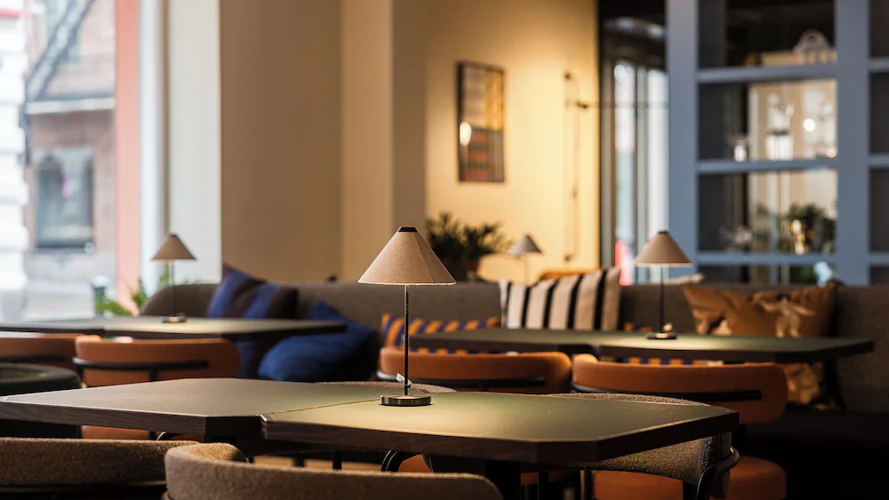 Lobby sitting area