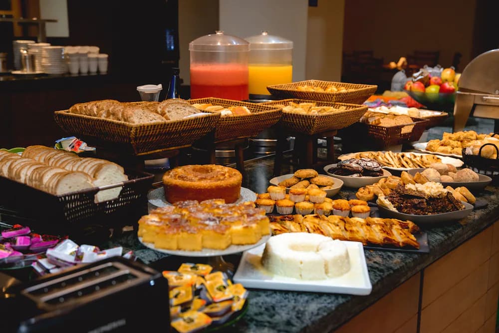 Breakfast buffet