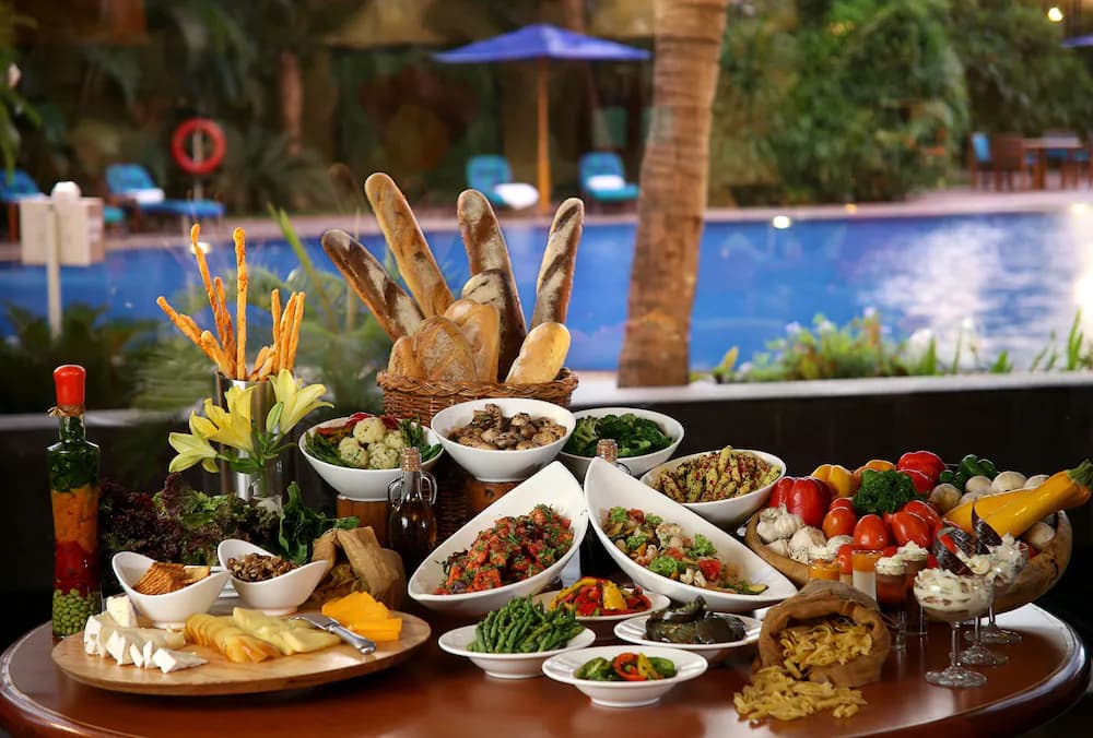 Breakfast buffet