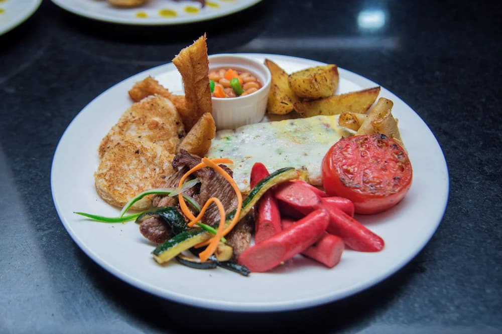 Breakfast buffet