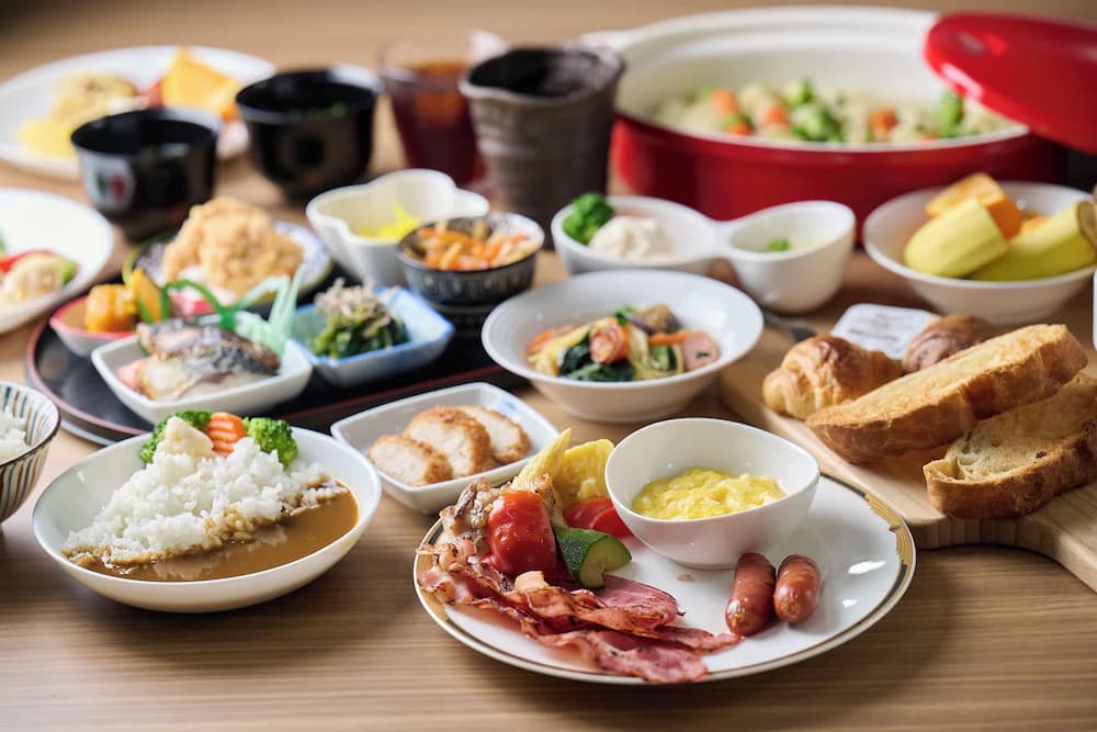 Breakfast buffet